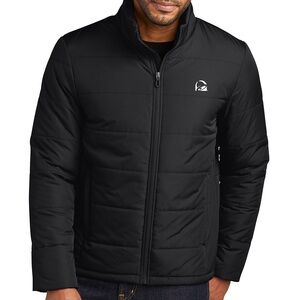 🔔 Taco Bell employee black tech puffer coat size unisex medium